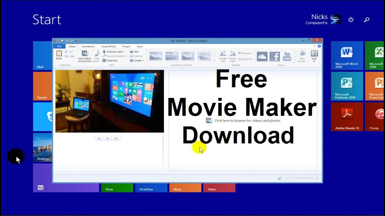 windows movie maker for mac free